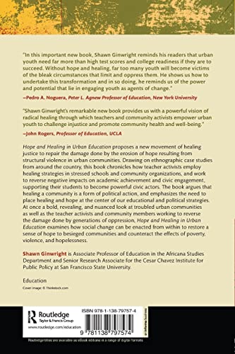 Hope and Healing in Urban Education