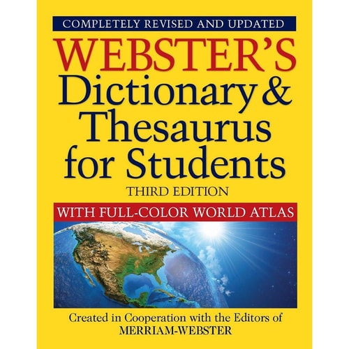 Webster's Dictionary and Thesaurus for Students