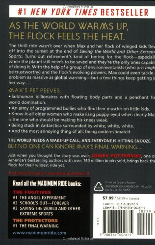 The Final Warning: A Maximum Ride Novel (Maximum Ride, 4)