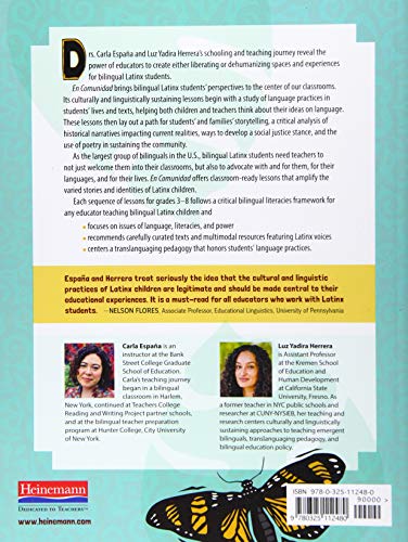 En Comunidad: Lessons for Centering the Voices and Experiences of Bilingual Latinx Students