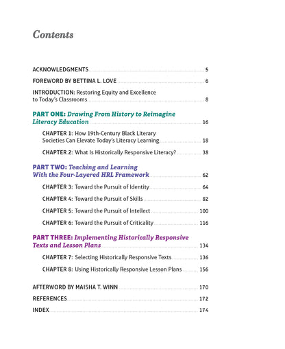 Cultivating Genius: An Equity Framework for Culturally and Historically Responsive Literacy