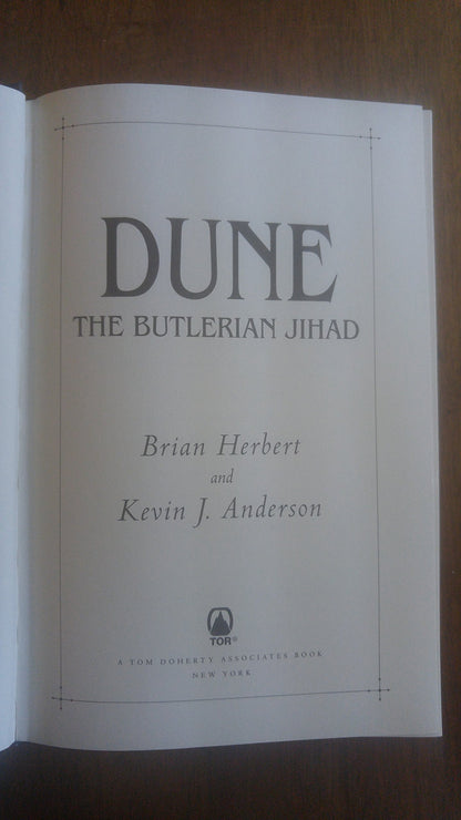 The Butlerian Jihad (Legends of Dune #1)