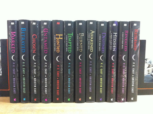 House of Night Series Complete Set, 12 Book Collection, Volumes 1-12 By P.C. Cast + Kristen Cast