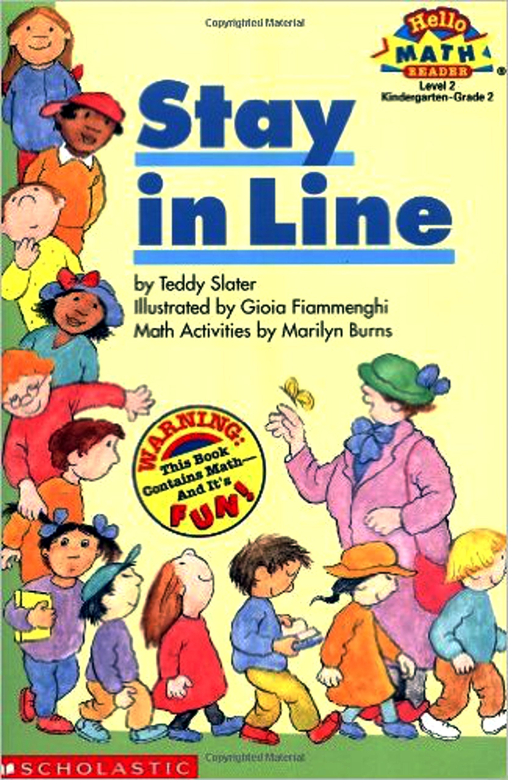 Hello Math Graoh Stay in Line (Hello Math Reader, Level 2, Kindergarten-Grade 2) – The ...