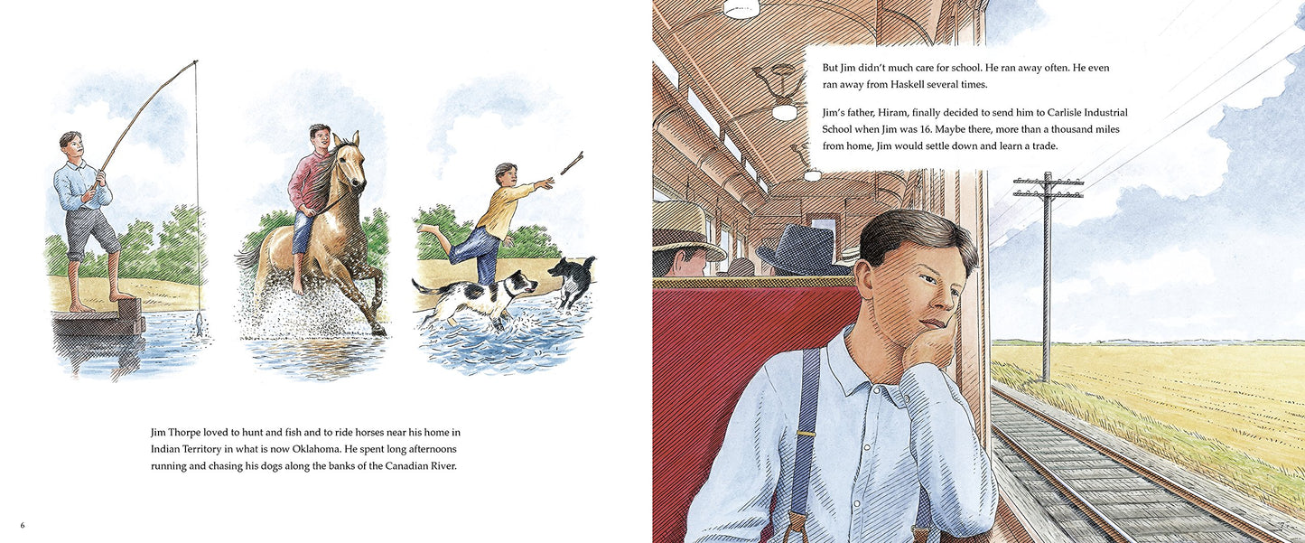 Unstoppable: How Jim Thorpe and the Carlisle Indian School Defeated the Army (Encounter: Narrative Nonfiction Picture Books)