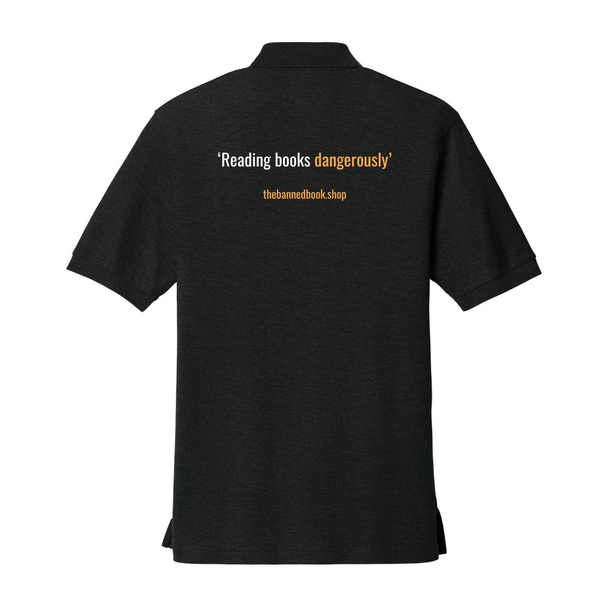 The Banned Book Shop - Silk Touch Polo